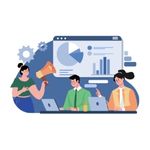 データ分析する人々