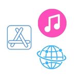アップルミュージックやアップルストア